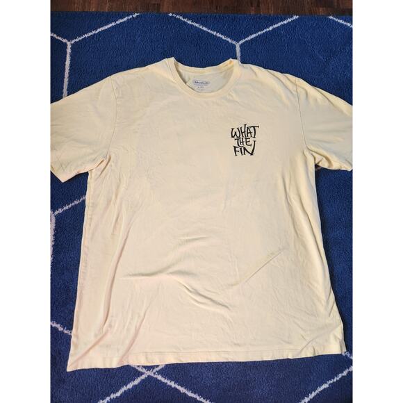 What the Fin Men's Graphic Tee Shirt XXL - Picture 1 of 6